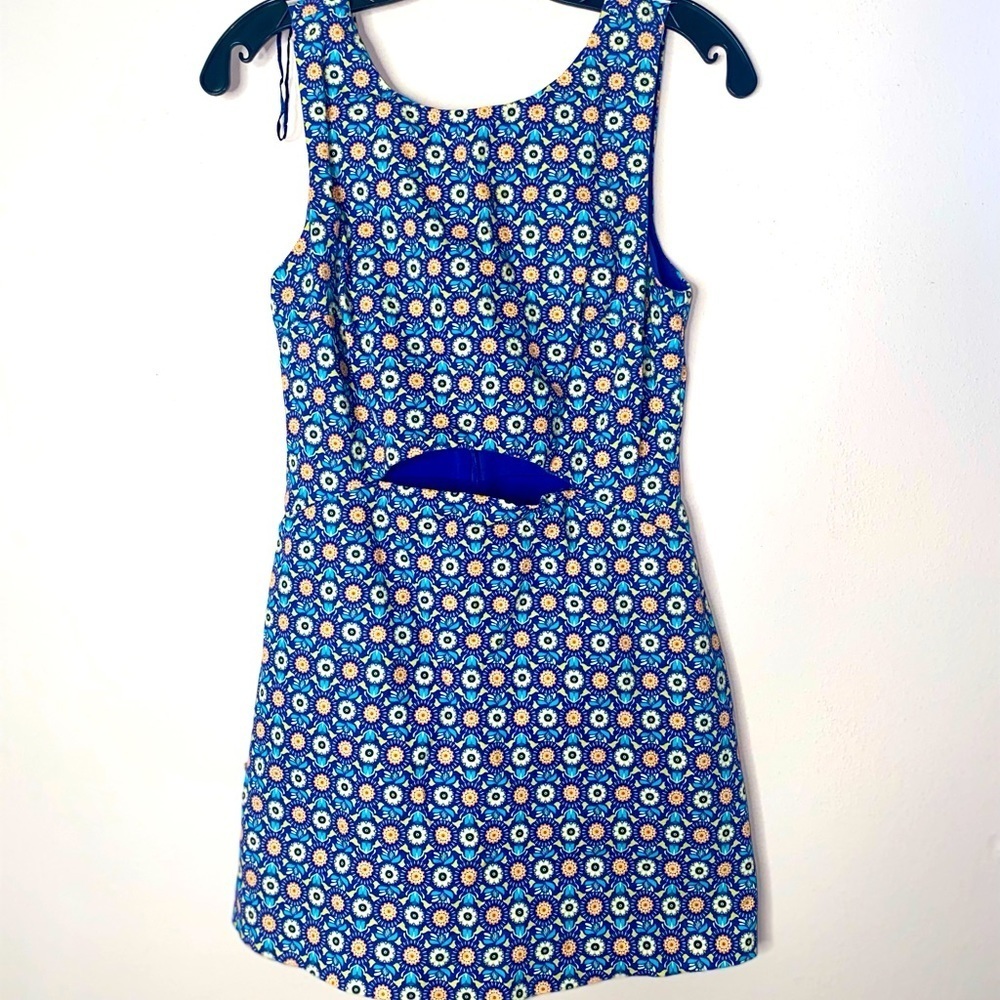 Zara jumper , blue skort dress